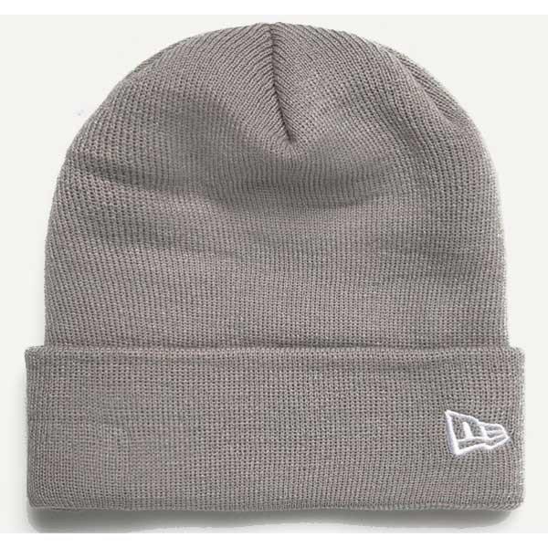 Téli Sapka New Era Essential Knit Cuff Beanie Logo Grey