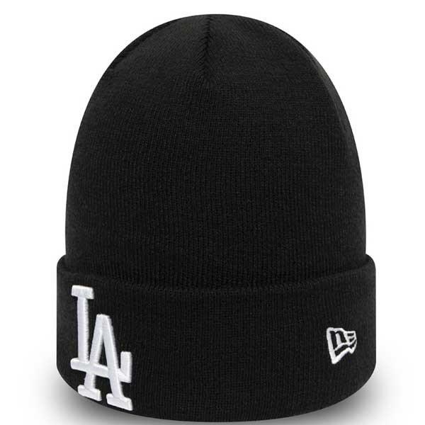 Téli Sapka New Era MLB Essential Knit Cuff LA Dodgers Beanie Black