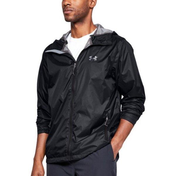 Under Armour UA Forefront Rain Jacket-BLK