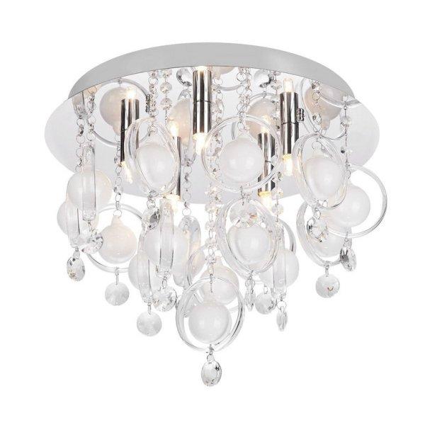 ZUMA LINE CEILING LAMP GRESSA 19031-M 5XG9 CHROME