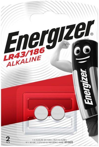 Energizer LR43 (186) alkáli gombelem 1,5V bl/2