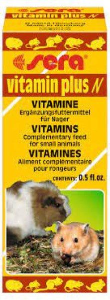 Sera Vitamin Plus N Rágcsáló, Kisemlős komplex vitamin 15 ml (009860)