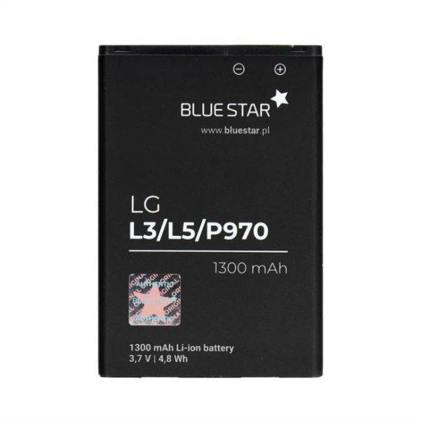 Akkumulátor LG L3 / L5 / P970 Optimus fekete / P690 Optimus Net 1300 mAh Li-Ion
Blue Star