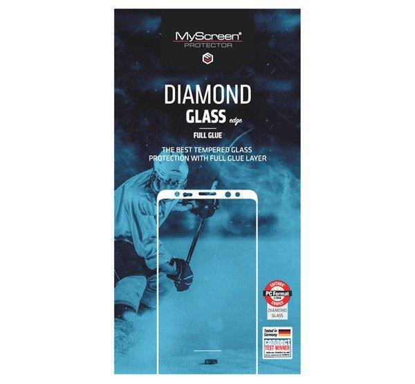 MYSCREEN DIAMOND GLASS EDGE képernyővédő üveg (2.5D full glue, íves,
karcálló, 0.33 mm, 9H) FEKETE Huawei P Smart Pro (2019), Honor 9X (Global),
Huawei P Smart Z (Y9 Prime 2019), Honor 9X Pro