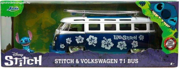 STITCH & VOLKSWAGEN T1 BUS - JADA TOYS