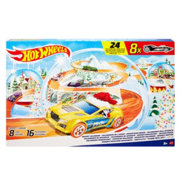 Adventi naptár Hot Wheels