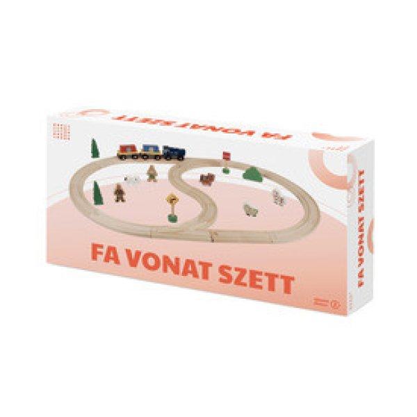 Fa vonat szett