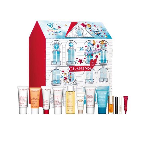 Clarins 12 napos adventi naptár 12 Boxes Advent Calendar Set