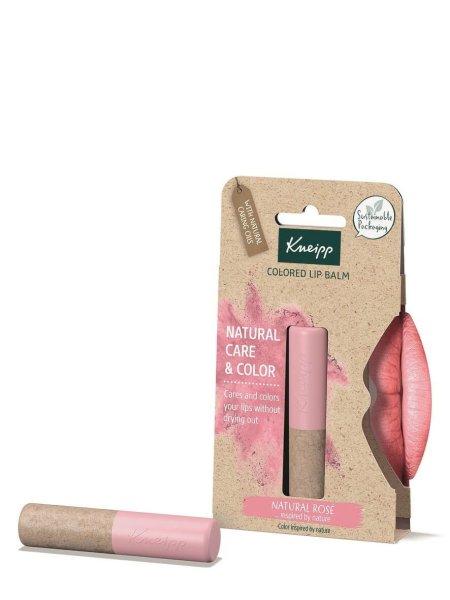 Kneipp Színes ajakbalzsam Natural Rosé (Colored Lip Balm) 3,5 g