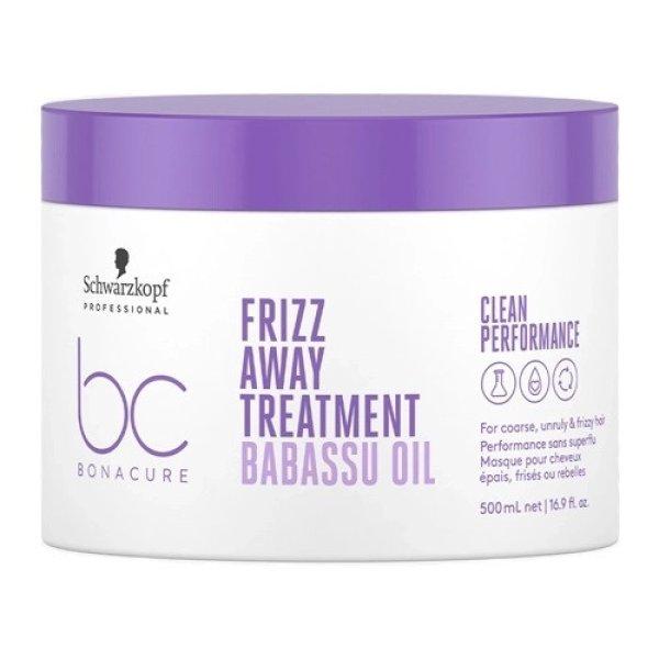 Schwarzkopf Professional Tápláló maszk rakoncátlan és
kreppes hajra BC Bonacure Frizz Away (Treatment) 200 ml