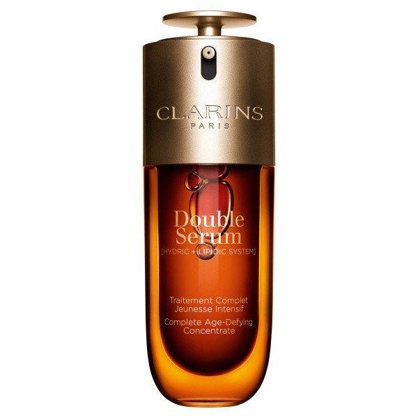 Clarins Kettős öregedésgátló szérum (Double Serum
Complete Age Defying Concentrate) 75 ml