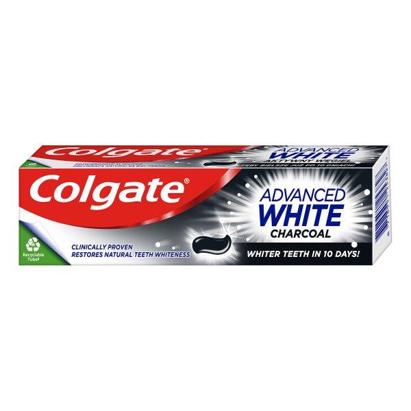 Colgate Fehérítő fogkrém aktív szénnel Advanced
Whitening Charcoal 75 ml