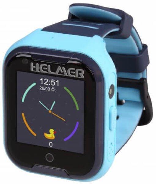 Helmer LK 709 4G kék - gyermek óra GPS lokátorral és
videohívással