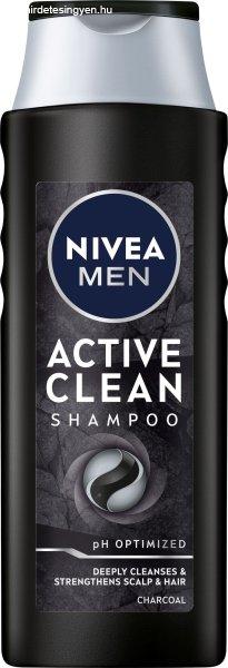 Nivea Sampon férfiaknak Active Clean 400 ml