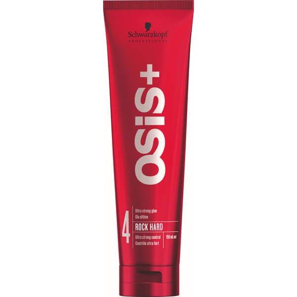 Schwarzkopf Professional Ultra erős hajzselé OSIS Rock Hard (Ultra
Strong Glue) 150 ml