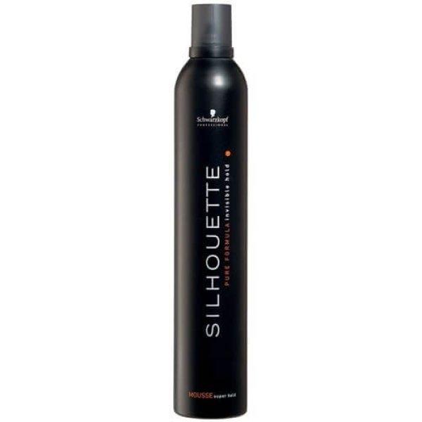 Schwarzkopf Professional Erősen fixáló hajhab Silhouette (Mousse
Super Hold) 500 ml