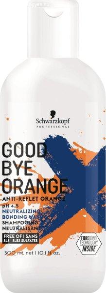 Schwarzkopf Professional Sampon a narancssárga tónusok
semlegesítésére Goodbye Orange (Neutralizing Bonding Wash) 300 ml