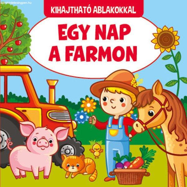 Egy nap a farmon - kihajtható ablakokkal