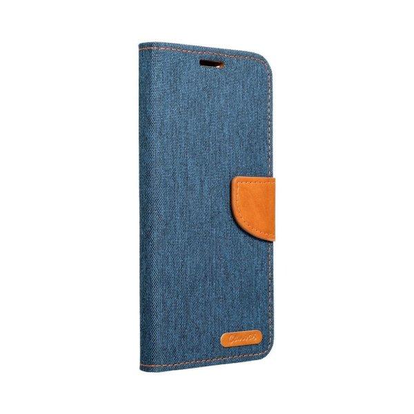 CANVAS Book case for IPHONE 16 navy blue