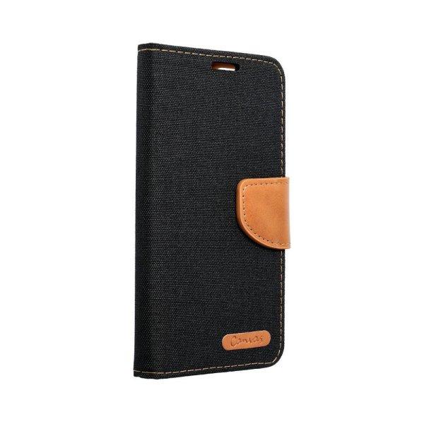 CANVAS Book case for IPHONE 16 Plus black