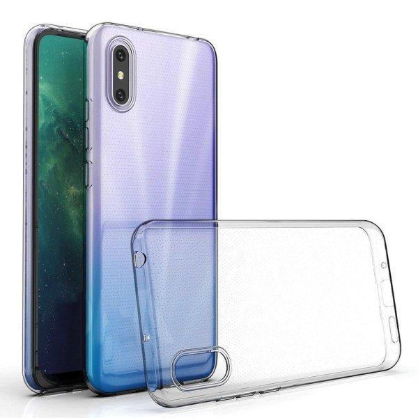 BACK CASE ULTRA SLIM 0,5 mm forXiaomi Redmi 9A / 9AT transparent