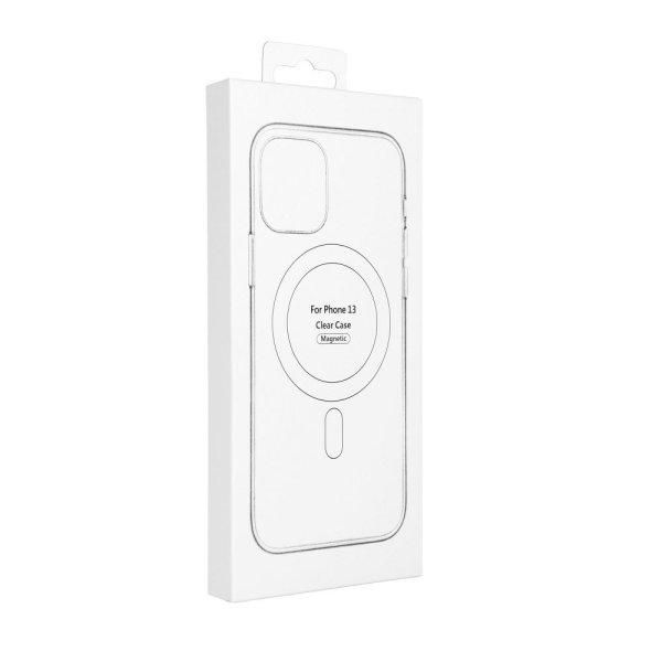 CLEAR MAG COVER case compatible with MagSafe for IPHONE 15 transparent