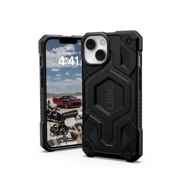 ( UAG ) Urban Armor Gear Monarch case for IPHONE 14 PLUS compatible with MagSafe
carbon fiber