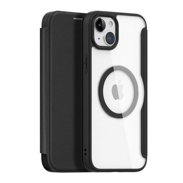 DUX DUCIS wallet case SKIN X PRO compatible with MagSafe for IPHONE 15 Plus
black