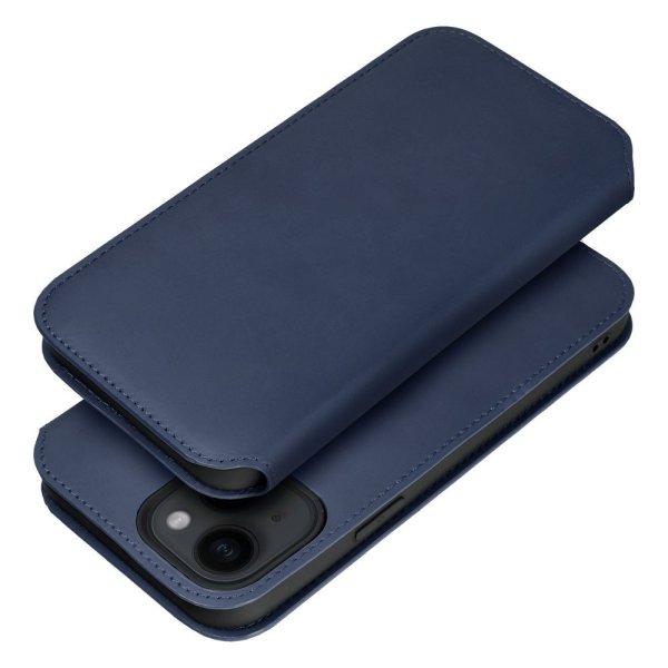 DUAL POCKET Book case for IPHONE 14 Plus navy