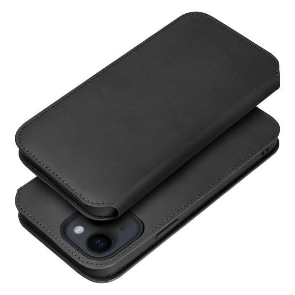 DUAL POCKET Book case for IPHONE 15 Pro black