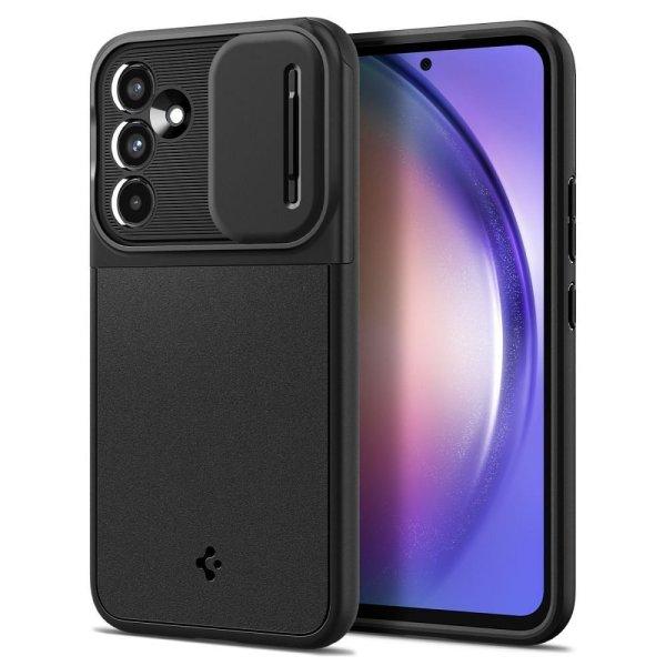 SPIGEN case OPTIK ARMOR for SAMSUNG A54 5G black