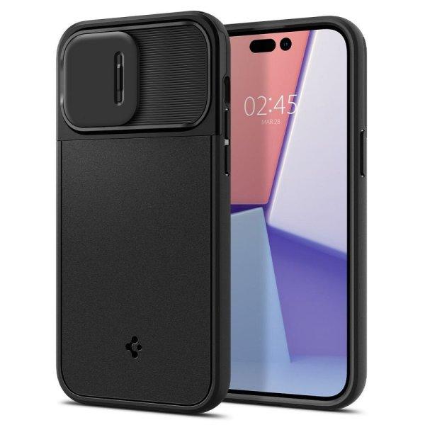 SPIGEN case OPTIK ARMOR MAG case for IPHONE 14 Pro black