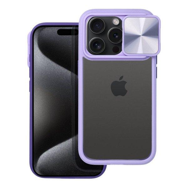 SLIDER case for IPHONE 15 purple