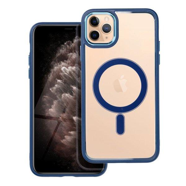 COLOR EDGE MAG COVER case compatible with MagSafe for IPHONE 11 Pro Max navy
blue