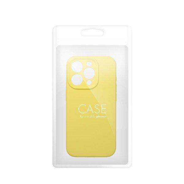 Case SILICONE 2mm for IPHONE 12 lemon