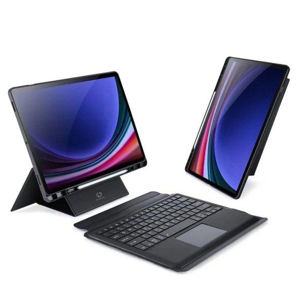 DUX DUCIS case DK foldable with Wireless Keyboard for SAMSUNG Tab S9 Plus black