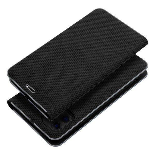 LUNA Book Carbon for IPHONE 13 black