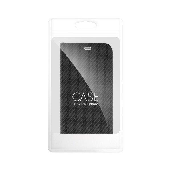 LUNA Book Carbon for IPHONE 15 Plus black