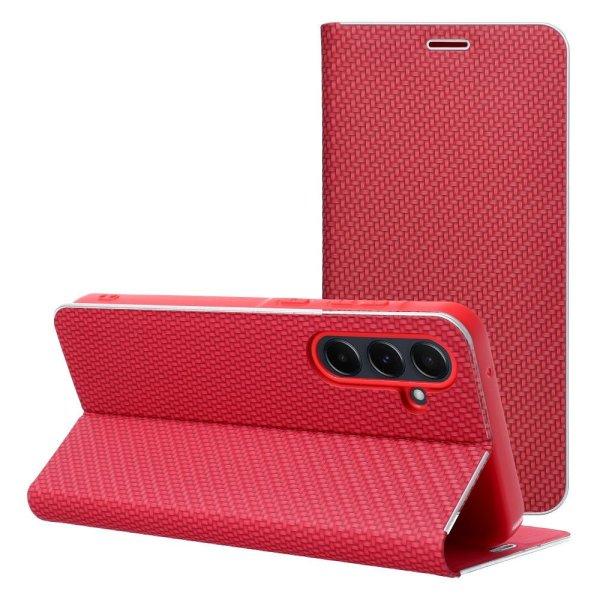 LUNA Book Carbon for SAMSUNG A25 5G red