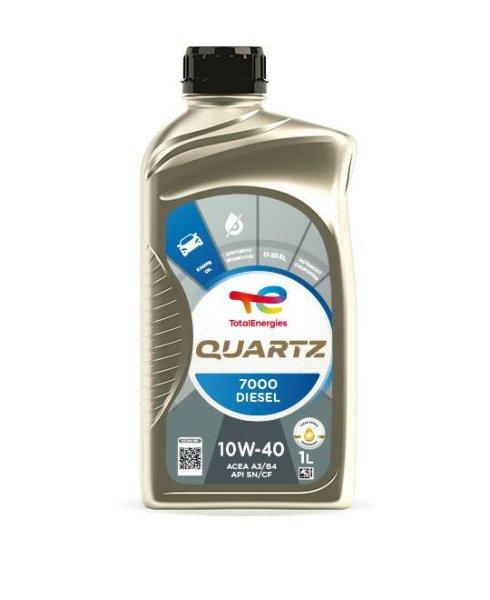 Total Quartz, 7000 Motorolaj 10W-40 Diesel, 1L