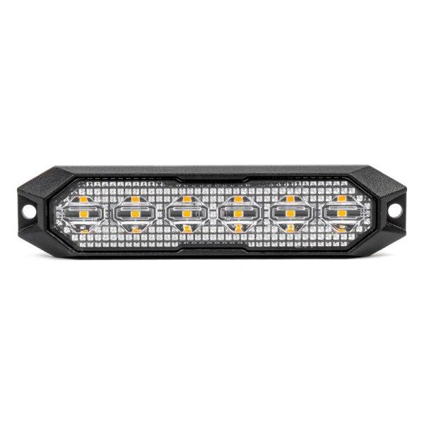 KIEGÉSZÍTÓ VILLOGÓ LÁMPA 6XLED 12/24V SÁRGA 2 FUNKCIÓ