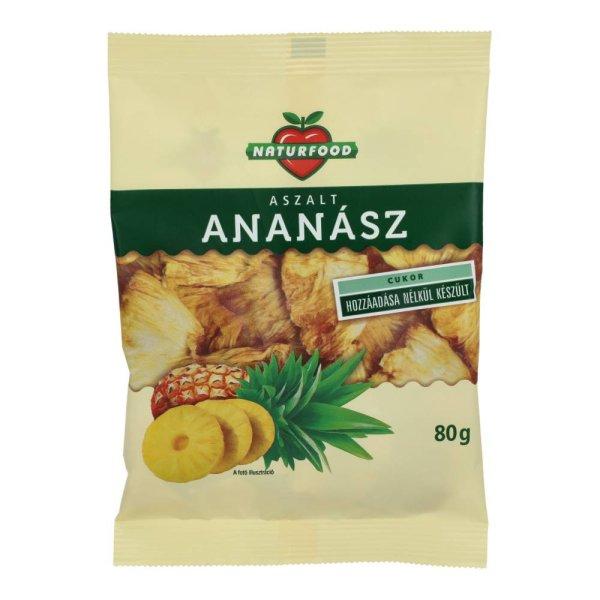 NATURFOOD ASZALT ANANÁSZ 80G HCM.