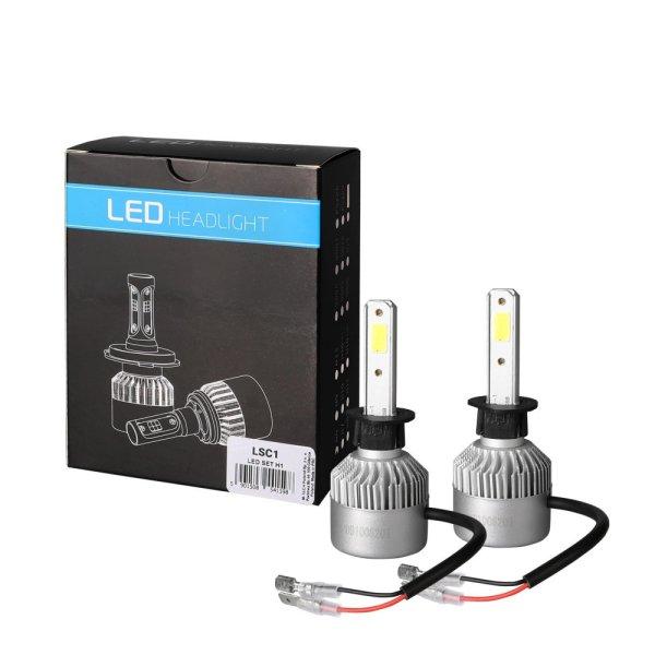 M-Tech, IZZÓ, 12V, H1, LED, 80W, 6500K, PÁR, 9-32V, 4XCOB