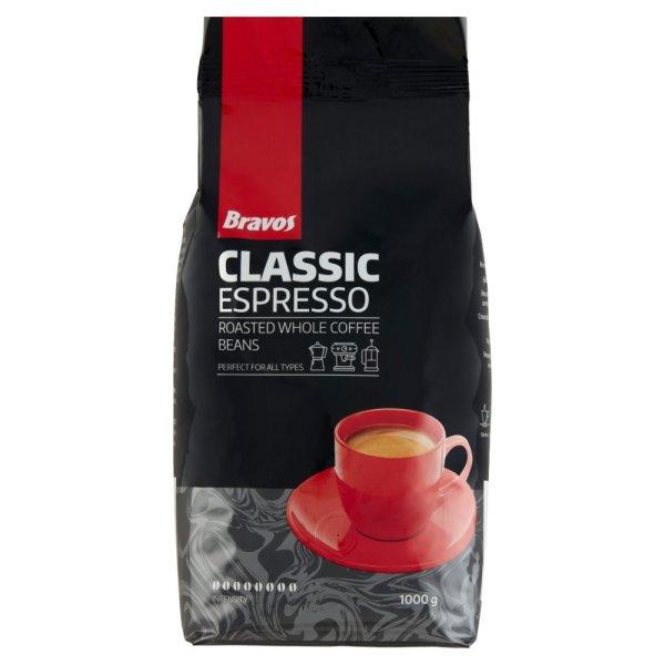 Bravos Espresso szemes kávé 1kg /12/