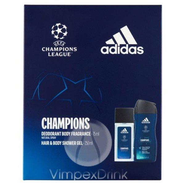 Adidas Cs.UEFA 9.10 DNS75ml+Tus.250ml