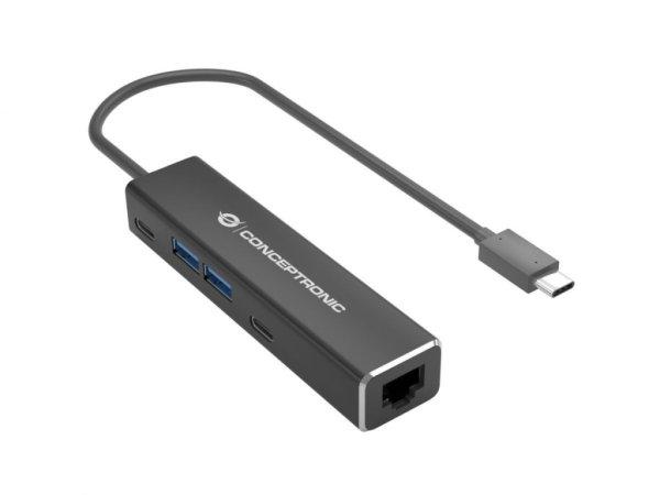 Conceptronic ABBY13B Gigabit Ethernet USB 3.2 Gen 1 Adapter