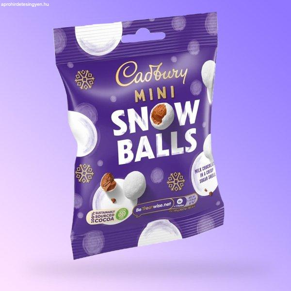 Cadbury Mini Snow Balls csokihógolyók 80g