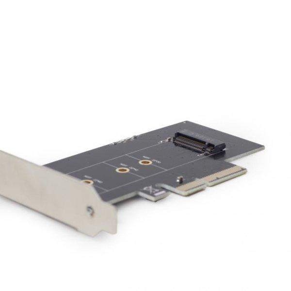 Gembird PEX-M2-01 M.2 SSD adapter PCI-Express add-on card, with extra
low-profile bracket