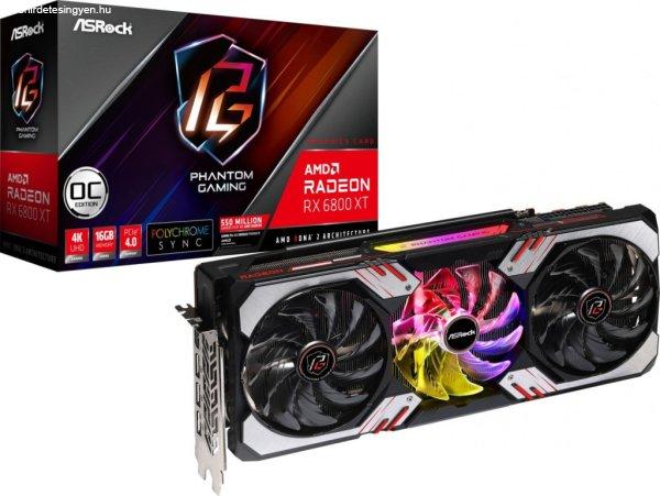 ASRock Radeon RX6800 XT Phantom Gaming 16G OC