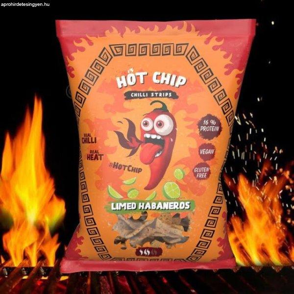 Hot chip lime és habanero chili ízű snack 80g